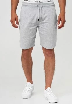 Top 10 👍 INDICODE 👖 JEANS ECKERD - Short - Lt Grey Mix ❤️