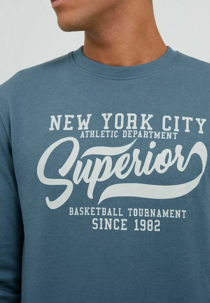 Remise ⭐ INDICODE 👖 JEANS IDGALILERO - Sweatshirt - China Blue 🔔 – Image 4