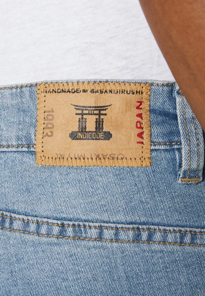 Grosses soldes 😍 INDICODE 👖 JEANS FABRIC PATCH AVILA - Short En Jean - Blue Wash 🔥 – Image 5