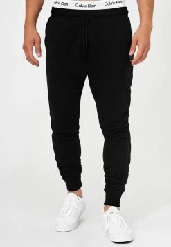 De gros 🥰 INDICODE 👖 JEANS Pantalon De Survêtement - Black 🛒